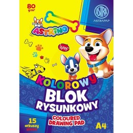 Astra Blok rysunkowy Astra BS&RABBit ASTRAPAP A4 mix 80g 15k (106021012)