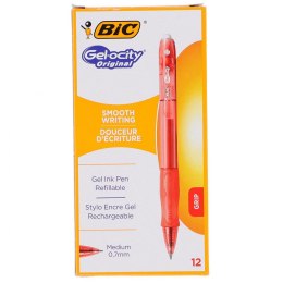 Bic Długopis żelowy Bic czerwony 0,35mm