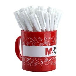 M&G Długopis żelowy M&G MG AGP13277 D36 biały 0,8mm (MG AGP13277 D36)