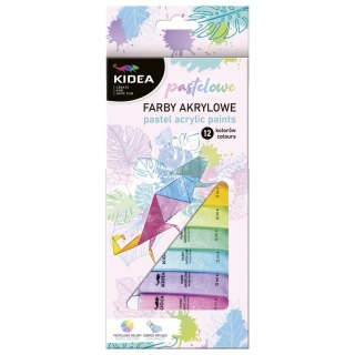 Kidea Farba akrylowa Kidea kolor: mix 12ml (FAAP12KA)