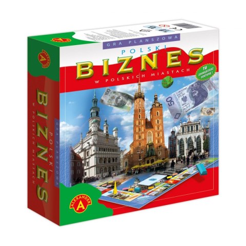 Alexander Gra planszowa Alexander POLSKI BIZNES W POLSKICH MIASTACH Alexander Gra planszowa Alexander POLSKI BIZNES W POLSKICH MIASTACH
