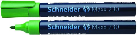 Schneider Marker permanentny Schneider Maxx 130, zielony 1,0-3,0mm okrągła końcówka (SR123004)