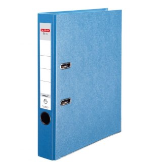 Herlitz Segregator dźwigniowy Herlitz Q. file Standard 0011178969 A4 50mm niebieski jasny (300023550)