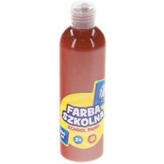 Astra Farby plakatowe Astra szkolne kolor: brązowy 250ml 1 kolor.