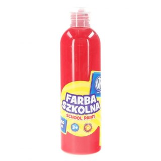 Astra Farby plakatowe Astra szkolne kolor: czerwony ciemny 250ml 1 kolor.