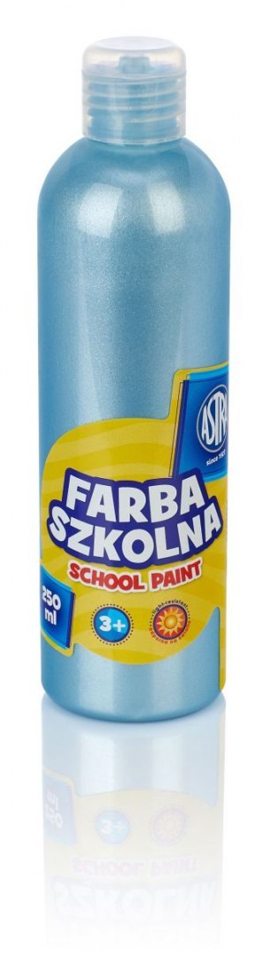 Astra Farby plakatowe Astra szkolne kolor: niebieski 250ml 1 kolor.