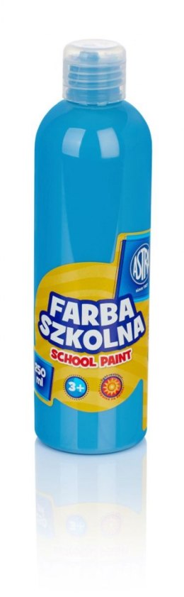 Astra Farby plakatowe Astra szkolne kolor: niebieski 250ml 1 kolor.