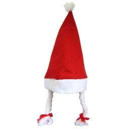 Arpex Ozdoba świąteczna czapka mikołaja z warkoczami Arpex (SM3377)