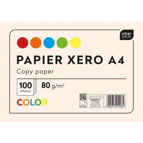 Interdruk Papier kolorowy Interdruk A4 mix 80g (PAKSA4IN) Interdruk Papier kolorowy Interdruk A4 mix 80g (PAKSA4IN)