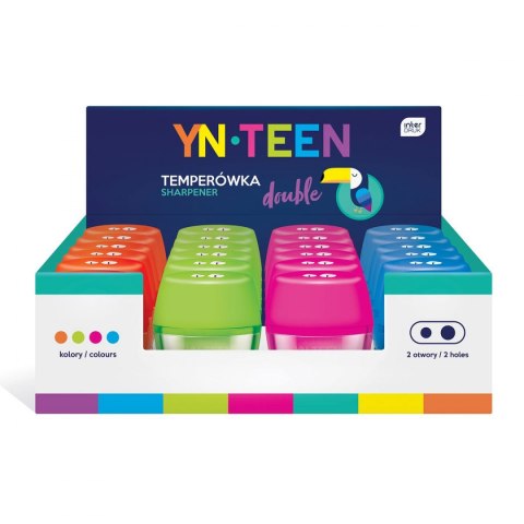 Yn-teen Temperówka Yn-teen mix plastik (5902277295934)