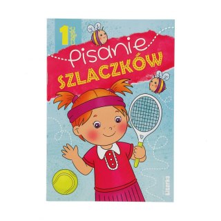 Literka Książeczka edukacyjna Literka Pisanie szlaczków część 1