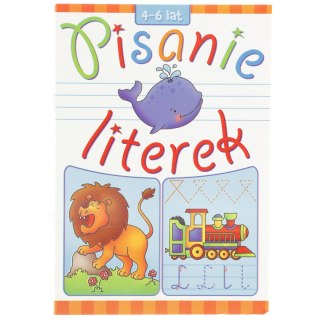 Literka Książeczka edukacyjna Literka pisanie literek 4-6 lat (0039)