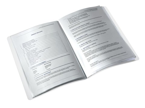 Leitz Teczka ofertowa Leitz Wow A4 kolor: biały 20 kieszeni (46310001) Leitz Teczka ofertowa Leitz Wow A4 kolor: biały 20 kieszeni (46310001)