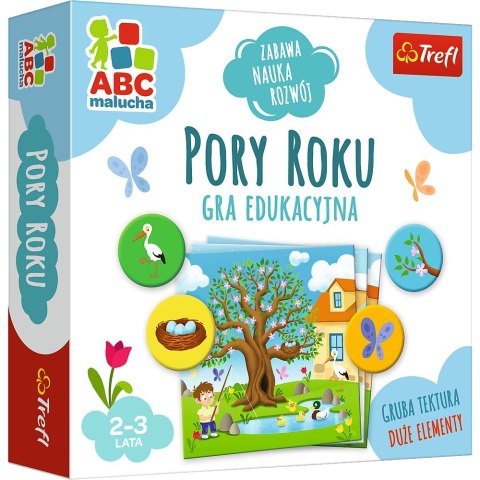 Trefl Gra edukacyjna Trefl Pory Roku z Serii ABC Malucha Pory roku (01941)