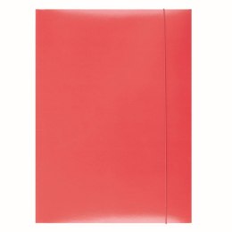 Office Products Teczka kartonowa na gumkę A4 czerwony 300g Office Products (21191131-04)