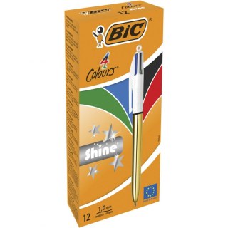 Bic Długopis olejowy Bic SHINE mix 1,0mm (964774)