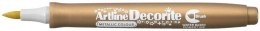 Artline Marker specjalistyczny Artline metaliczny decorite, złoty pędzelek końcówka (AR-035 9 6)