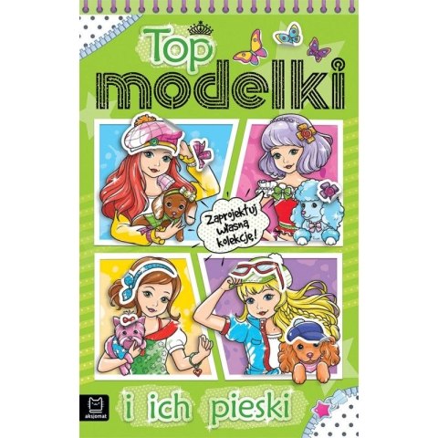 Aksjomat Książeczka edukacyjna Aksjomat Top modelki i ich pieski