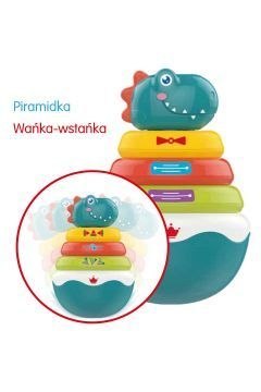 Anek Układanka Anek piramidka dino (SP83662)