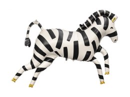 Partydeco Balon foliowy Partydeco Zebra, 115x85 cm, mix 45cal (FB121)