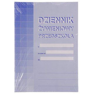 Michalczyk i Prokop Druk offsetowy Michalczyk i Prokop dziennik żywieniowy przedszkola A4 20k. (A-10-1)