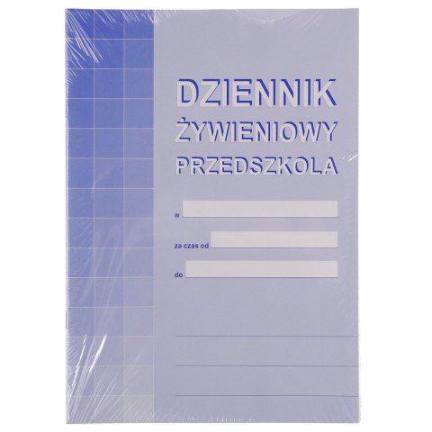 Michalczyk i Prokop Druk offsetowy Michalczyk i Prokop dziennik żywieniowy przedszkola A4 20k. (A-10-1)