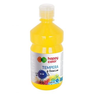 Happy Color Farba tempera Happy Color kolor: żółty 500ml 1 kolor. (3310)