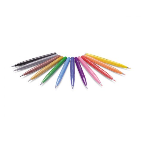 Pentel Zestaw pastele Pentel PTS15/BN15 pastele + długopis żelowy