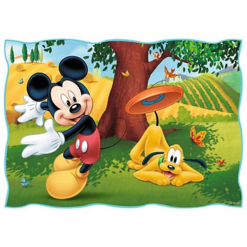 Trefl Puzzle Trefl Fajny dzień Mickiego 4w1 4w1 el. (34604)