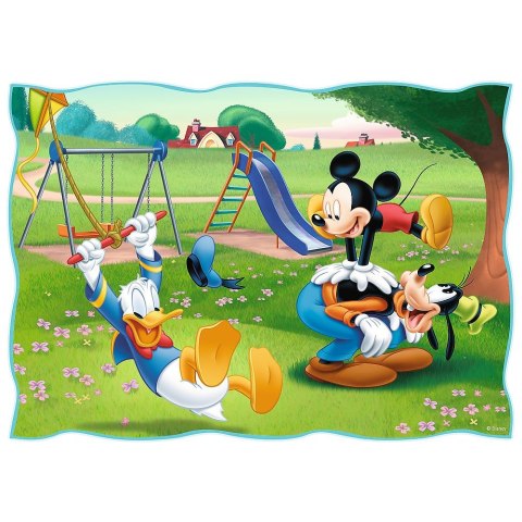 Trefl Puzzle Trefl Fajny dzień Mickiego 4w1 4w1 el. (34604)