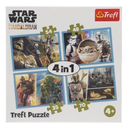Trefl Puzzle Trefl Mandalorian 4w1 4w1 el. (34377)