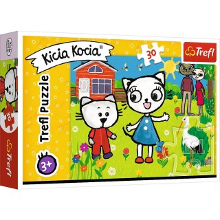 Trefl Puzzle Trefl Przygody Kici Koci 30 el. (18264)