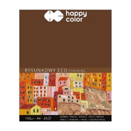 Happy Color Blok rysunkowy Happy Color rysunkowy eko młody artysta A4 szary 150g 25k (HA 3715 2030-A25)