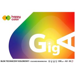 Happy Color Blok techniczny Happy Color A2 mix 220g 10k (HA 3722 4060-09)