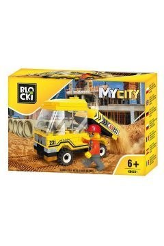 Icom Klocki plastikowe Icom MyCity 66 elementy mini wywrotka (KB0231)