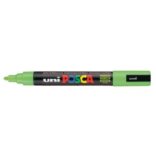 Uni Marker specjalistyczny Uni Posca, zielony średni 1,8-2,5mm okrągła końcówka (PC-5M)