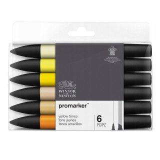 Winsor Marker specjalistyczny Winsor Zestaw 6szt yellow tones, mix (0290157)