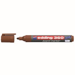 Edding Marker suchościeralny Edding, brązowy 1,5-3,00mm okrągła końcówka (360/007/BR ED)