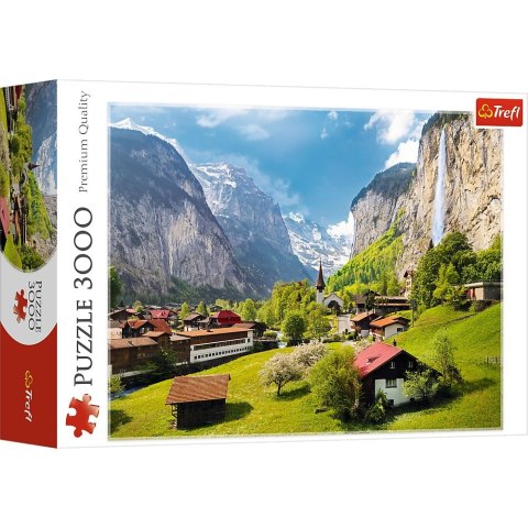 Trefl Puzzle Trefl Lauterbrunnen, Szwajcaria 3000 el. (33076)