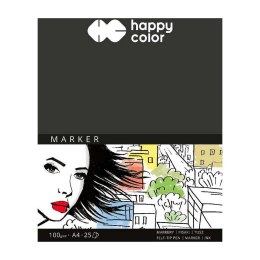 Happy Color Blok artystyczny Happy Color do markerów A4 100g 25k (HA 3710 2030-A25)