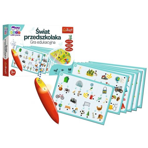 Trefl Gra edukacyjna Trefl Świat przedszkolaka Mały Odkrywca i Magiczny ołówek Świat przedszkolaka Magiczny ołówek (02112) Trefl Gra edukacyjna Trefl Świat przedszkolaka Mały Odkrywca i Magiczny ołówek Świat przedszkolaka Magiczny ołówek (02112)