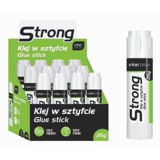 Interdruk Klej w sztyfcie Interdruk STRONG 25g (IKLSZ25ST)