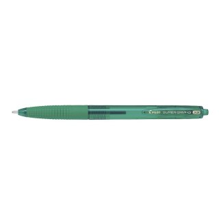 Pilot Długopis Pilot Super Grip zielony 1,0-1,6mm (PIBPGG-8R-XB-GG)