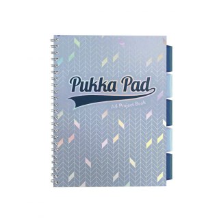 Pukka Pad Kołozeszyt (kołobrulion) Pukka Pad GLEE PROJECT BOOK A4 200k. 80g kratka (3006-GLE(SQ))