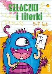 Literka Książeczka edukacyjna Literka Szlaczki i literki 5-7 lat