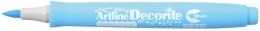 Artline Marker specjalistyczny Artline pastelowy decorite, niebieski 1,0mm pędzelek końcówka (AR-035 1 4)