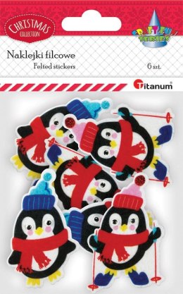 Titanum Naklejka (nalepka) Craft-Fun Series filcowe Pingwin Titanum (4824)