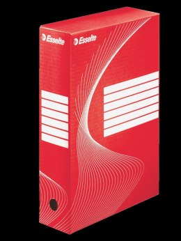 Esselte Pudło archiwizacyjne A4 czerwony karton [mm:] 245x80x 345 Esselte (128412)