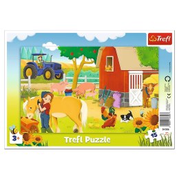 Trefl Puzzle Trefl Na farmie 15 el. (31356)