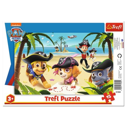 Trefl Puzzle Trefl Przyjaciele z Psiego Patrolu 15 el. (31350)